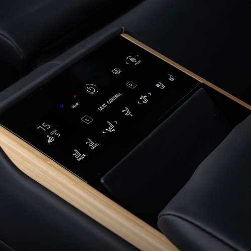 2026 Lexus ES 350e Luxury Executive Sonic Grey Interior