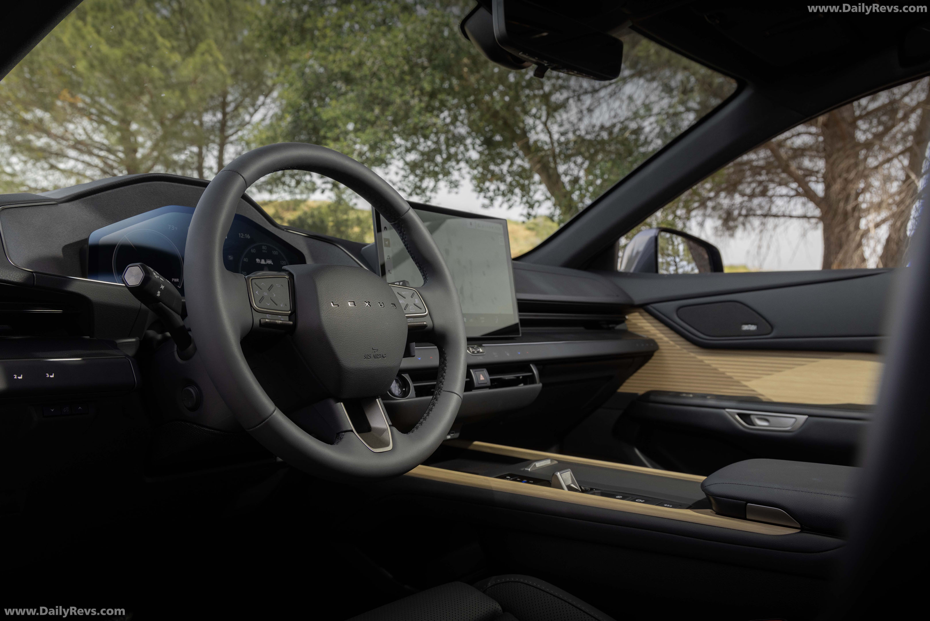 2026 Lexus ES 350e Luxury Executive Sonic Grey Interior