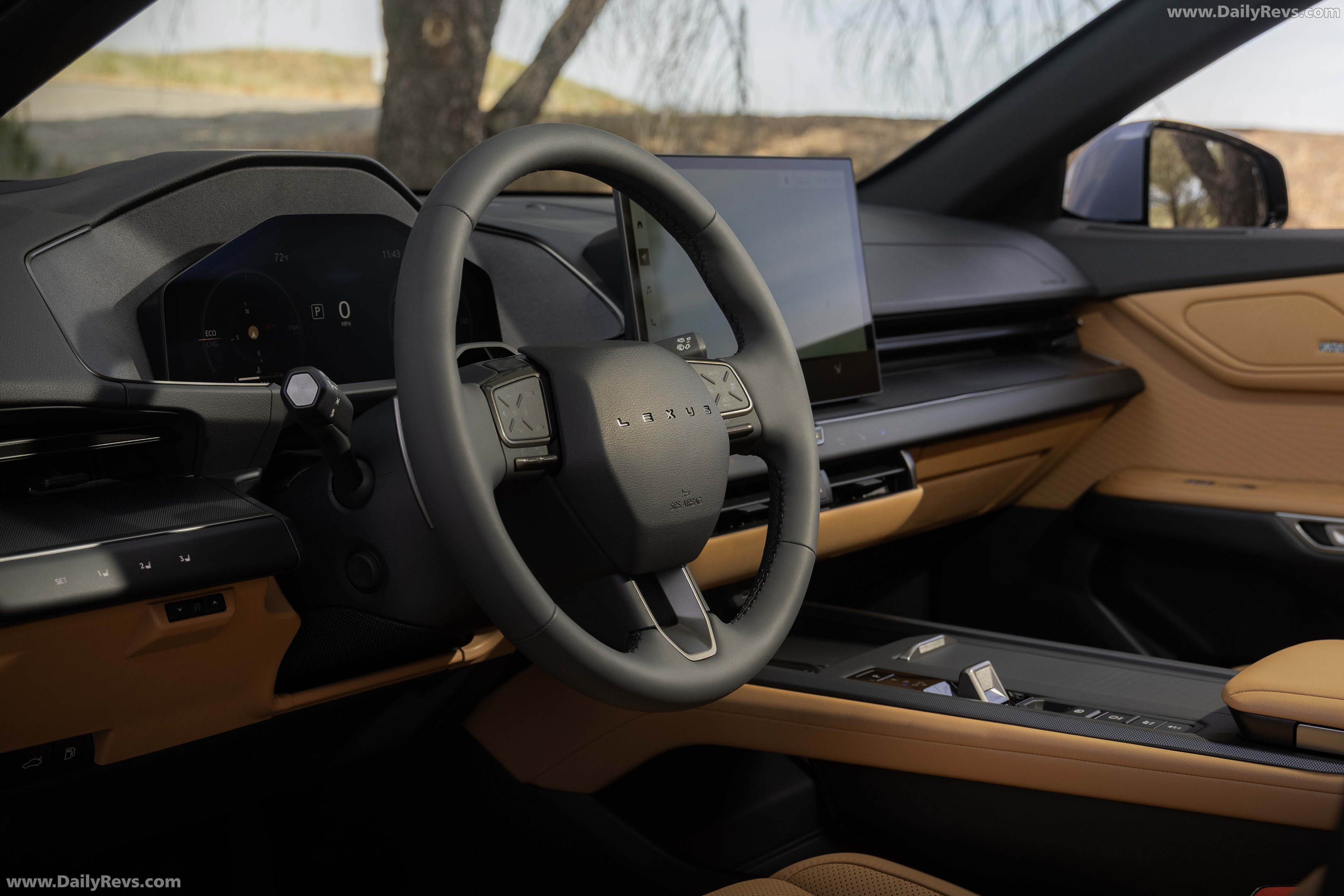 2026 Lexus ES 350H Premium Plus Skylight Blue Interior