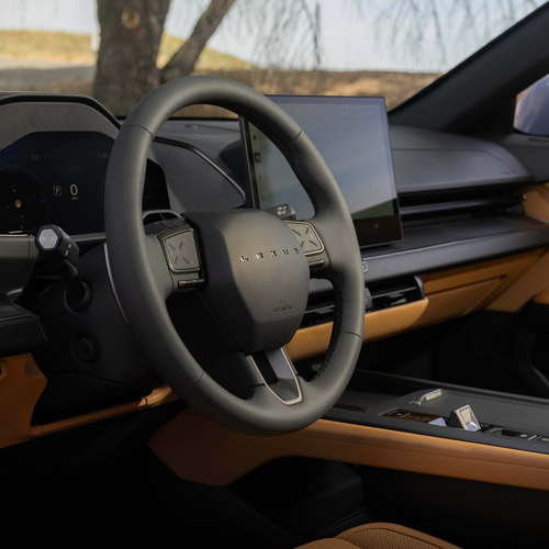 2026 Lexus ES 350H Premium Plus Skylight Blue Interior