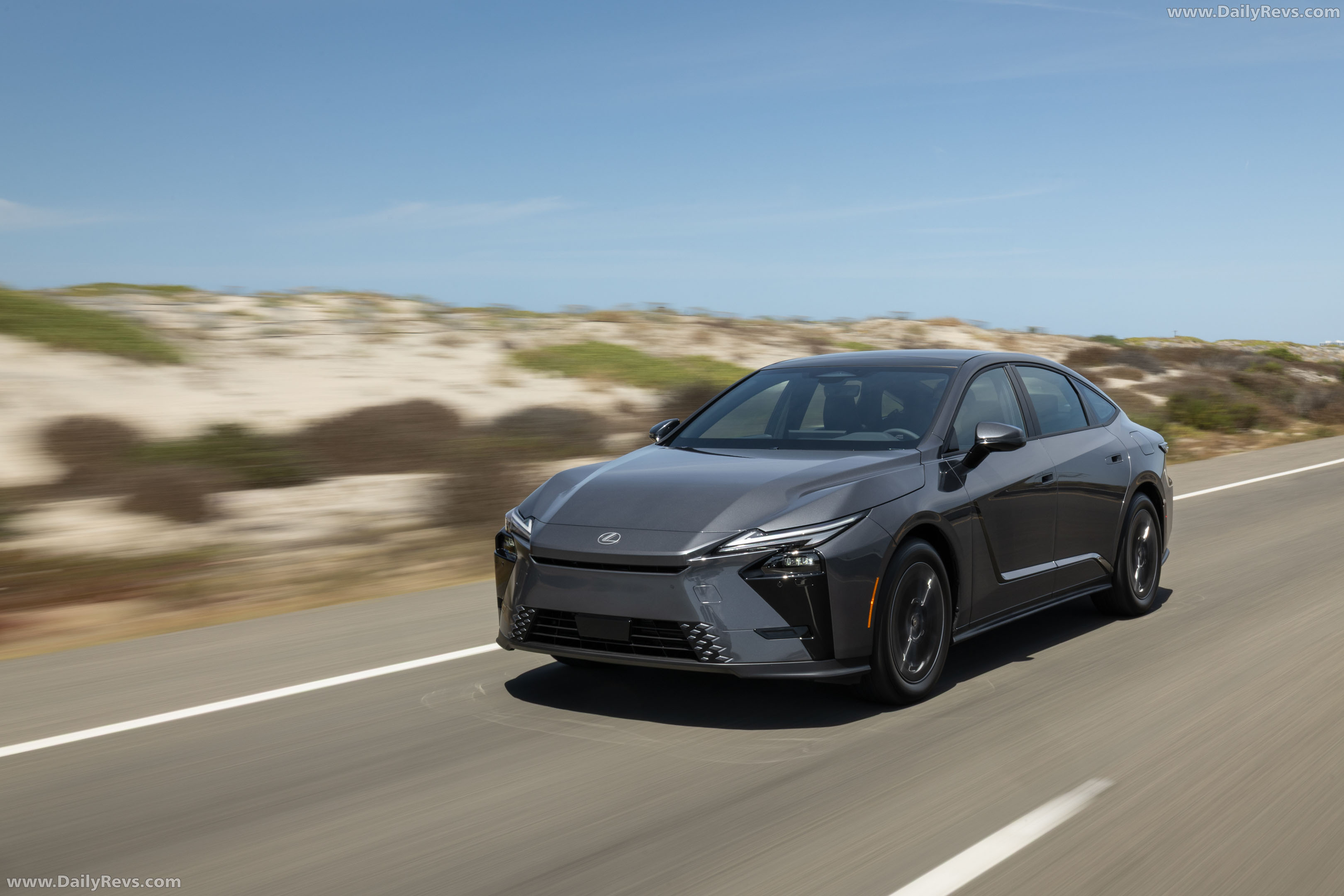 2026 Lexus ES 350H Premium Cloud Burst Gray Front View