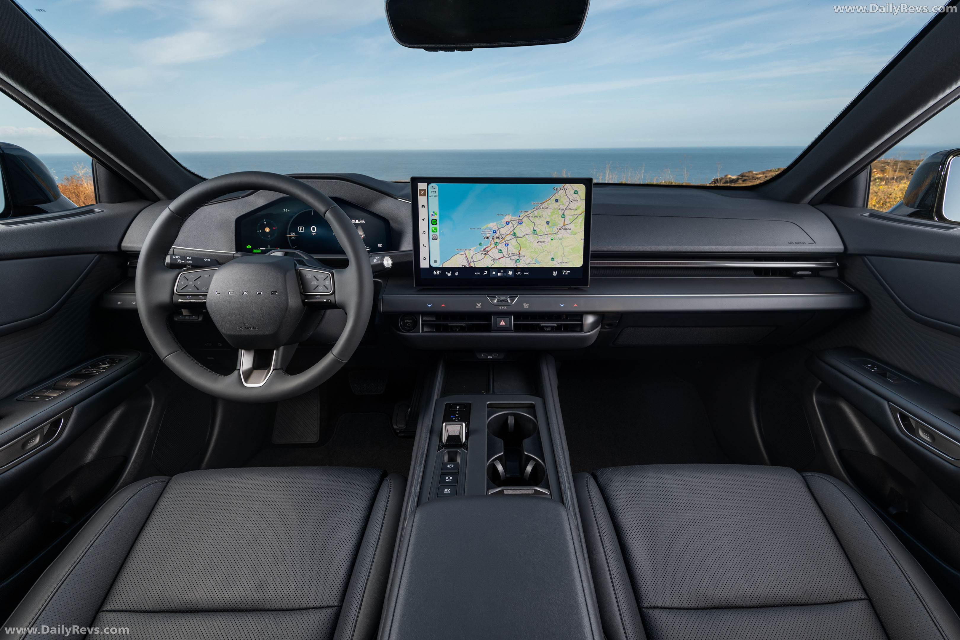 2026 Lexus ES 350H Premium Cloud Burst Gray Interior