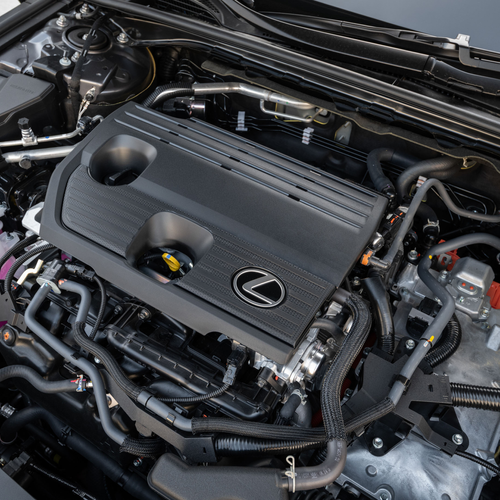 2026 Lexus ES 350H Premium Cloud Burst Gray Engine