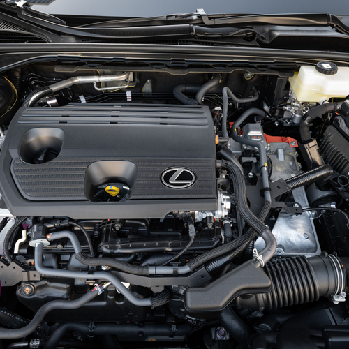 2026 Lexus ES 350H Premium Cloud Burst Gray Engine