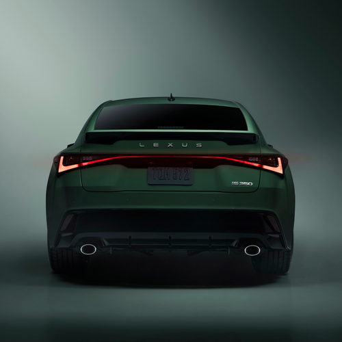 2027 Lexus IS Special Appearance Package Rear View