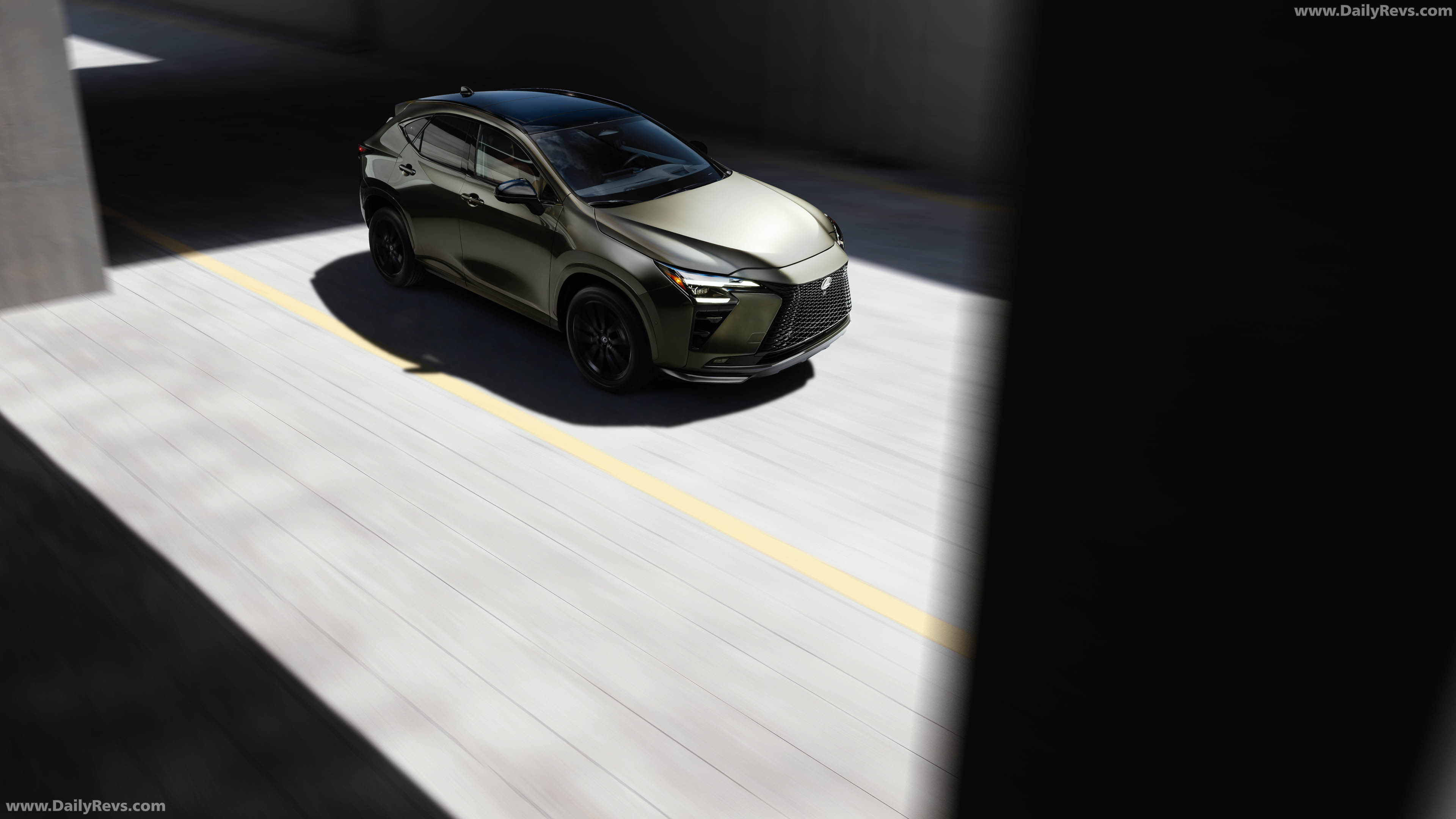2027 Lexus NX Top View