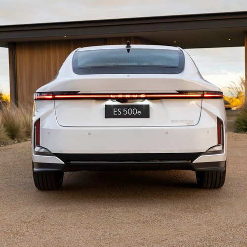 2026 Lexus ES 500e Australian Version Rear View