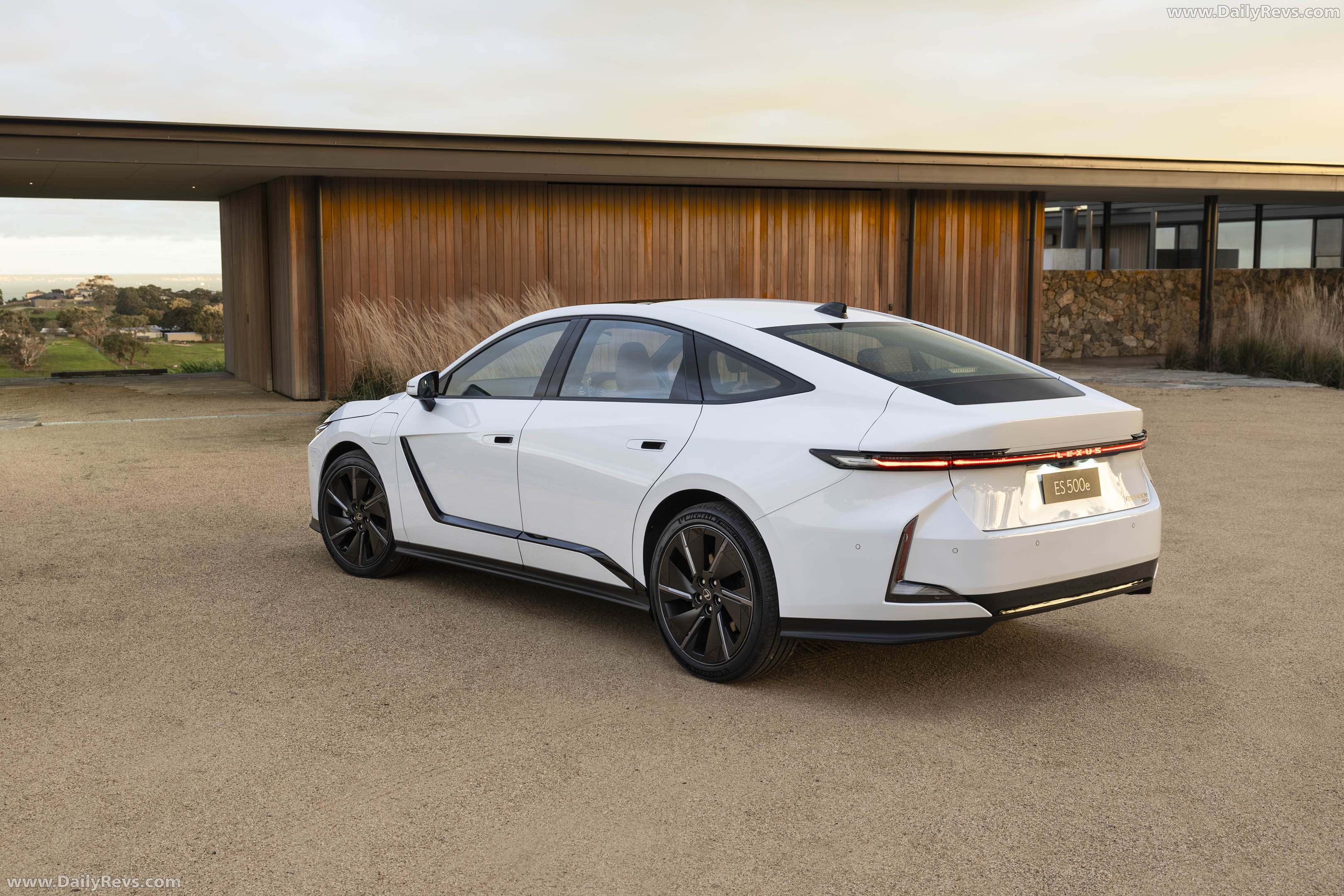 2026 Lexus ES 500e Australian Version Rear View