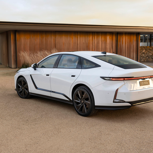2026 Lexus ES 500e Australian Version Rear View