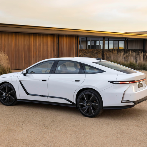 2026 Lexus ES 500e Australian Version Rear View