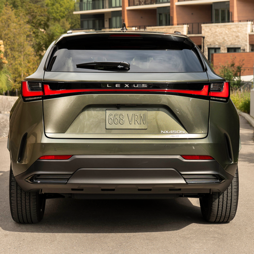 2027 Lexus NX 450 Plus Rear View