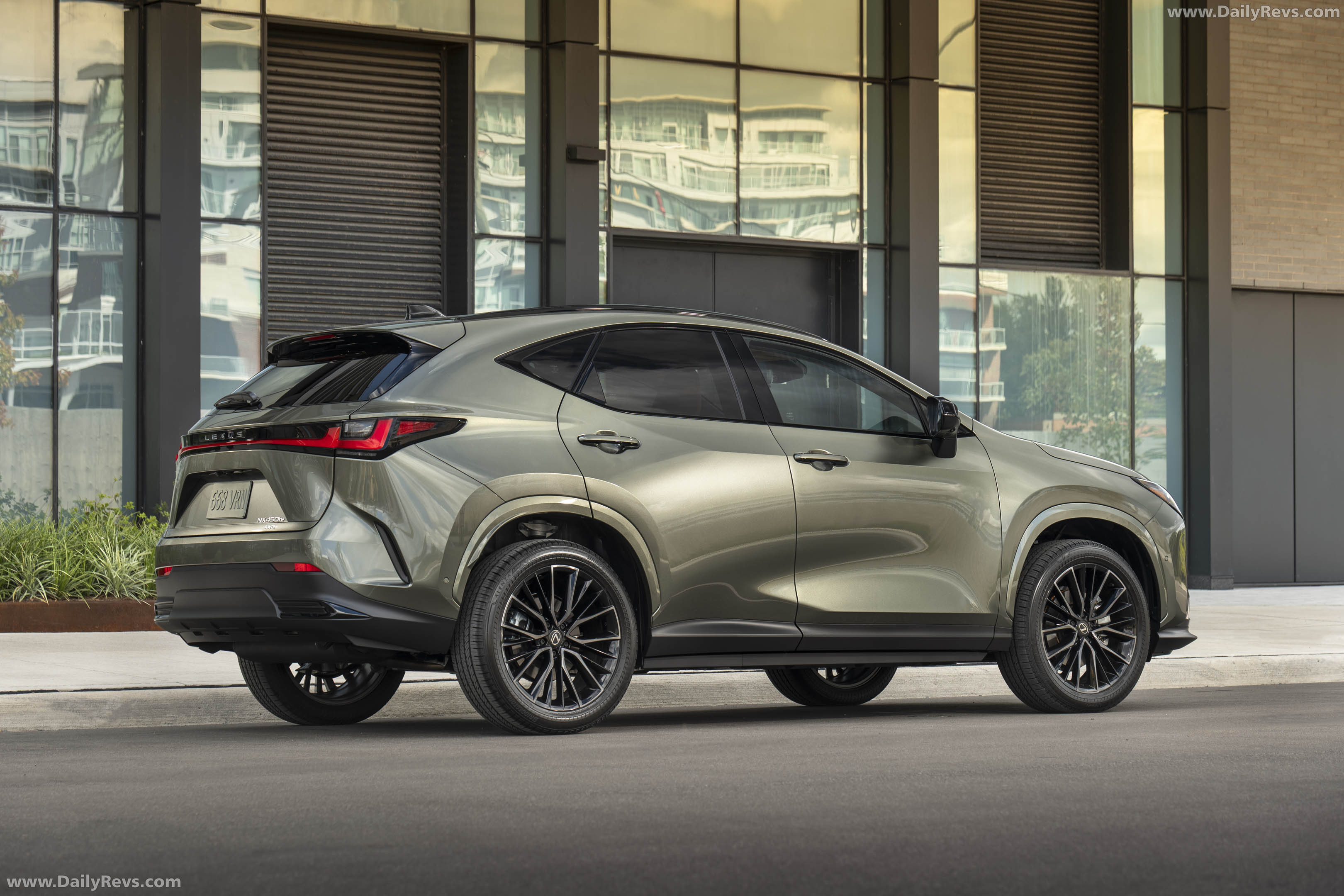 2027 Lexus NX 450 Plus Rear View
