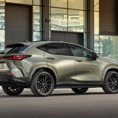 2027 Lexus NX 450 Plus Rear View