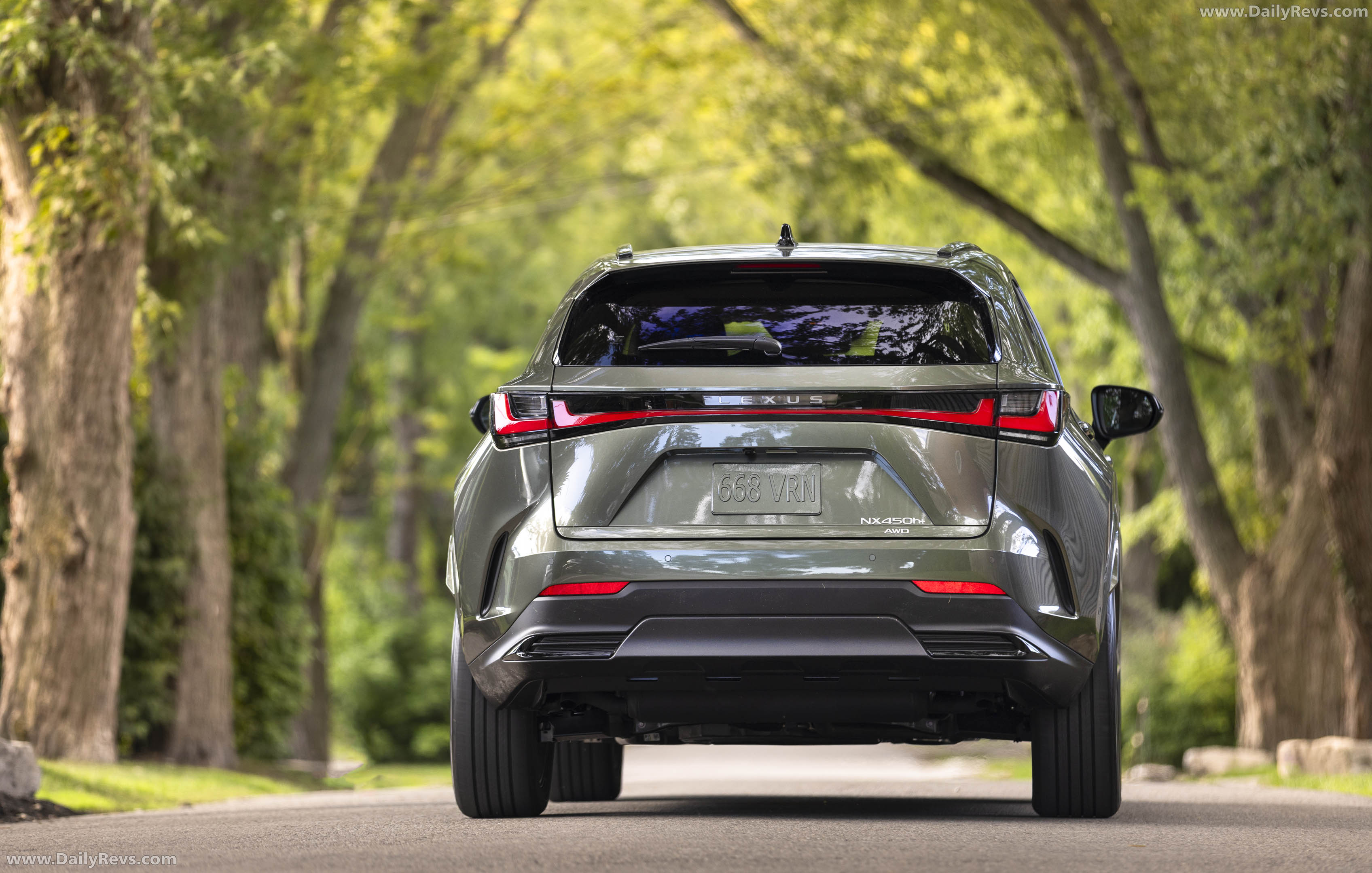 2027 Lexus NX 450 Plus Rear View