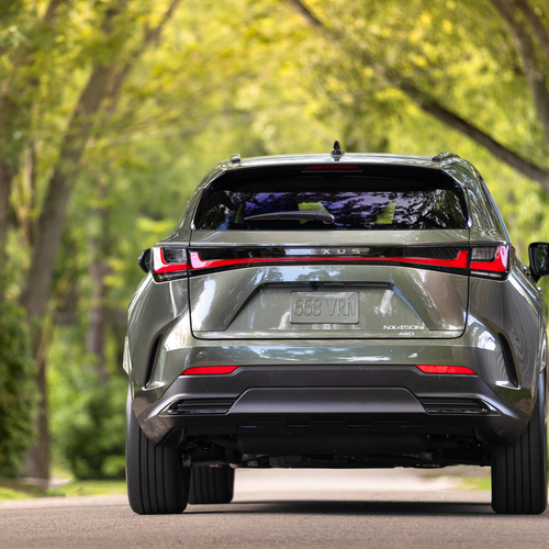 2027 Lexus NX 450 Plus Rear View