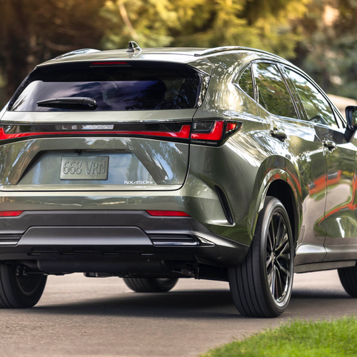 2027 Lexus NX 450 Plus Rear View