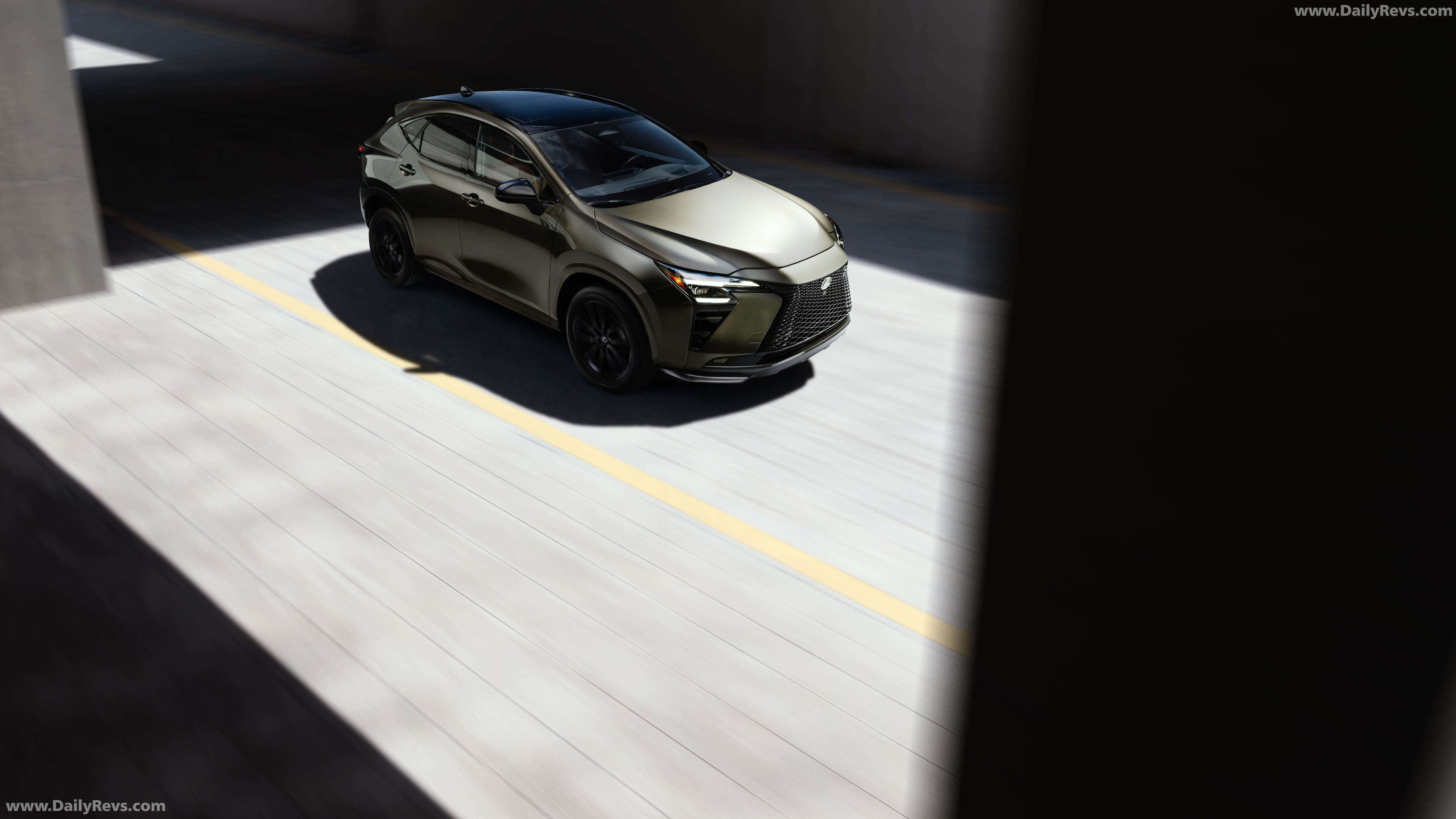 2027 Lexus NX 450 Plus Top View