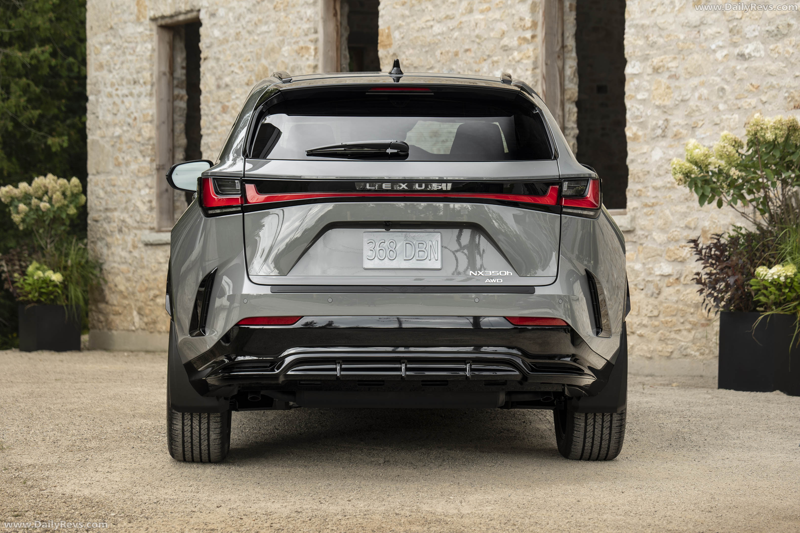 2027 Lexus NX 350h F Sport Rear View