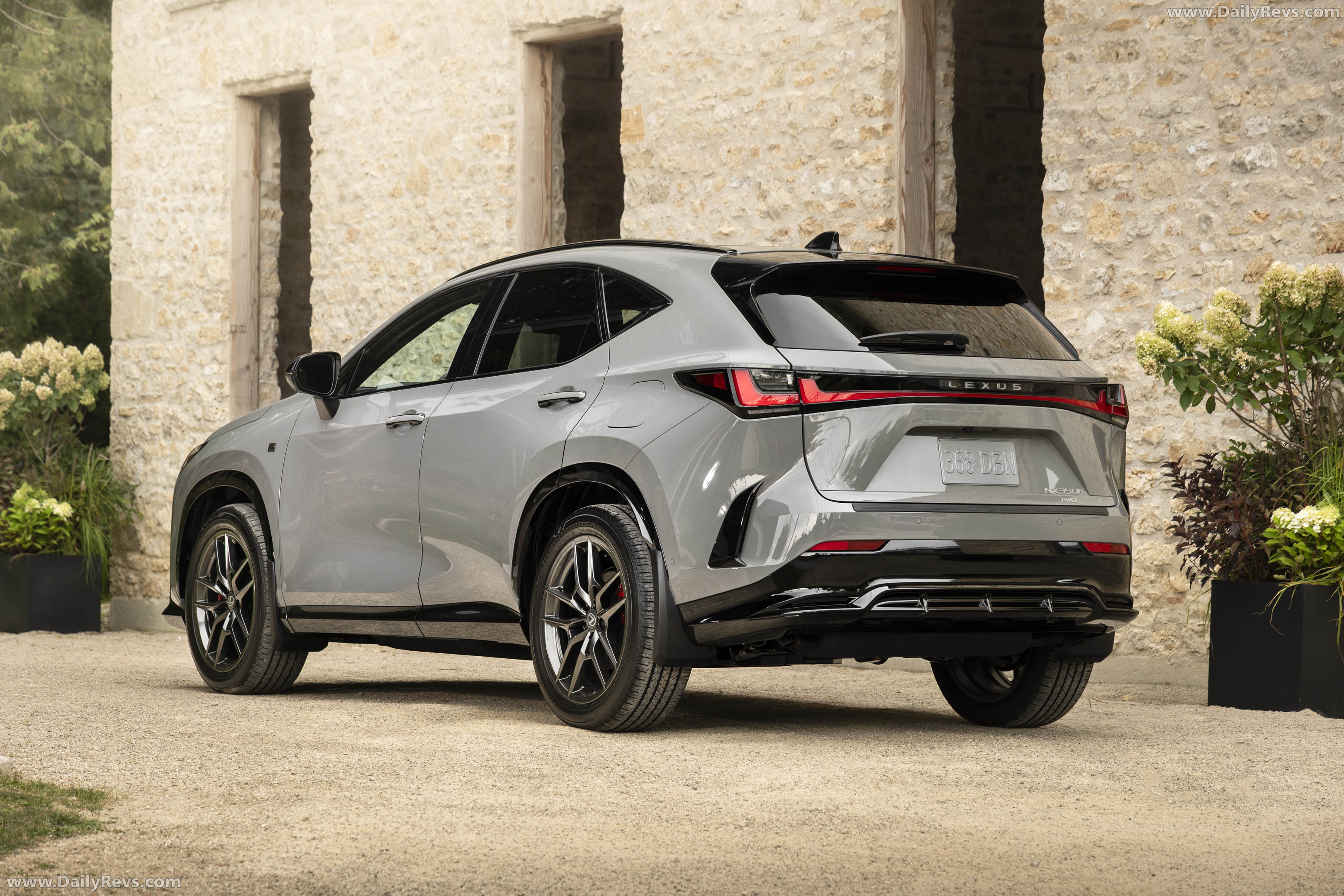 2027 Lexus NX 350h F Sport Rear View