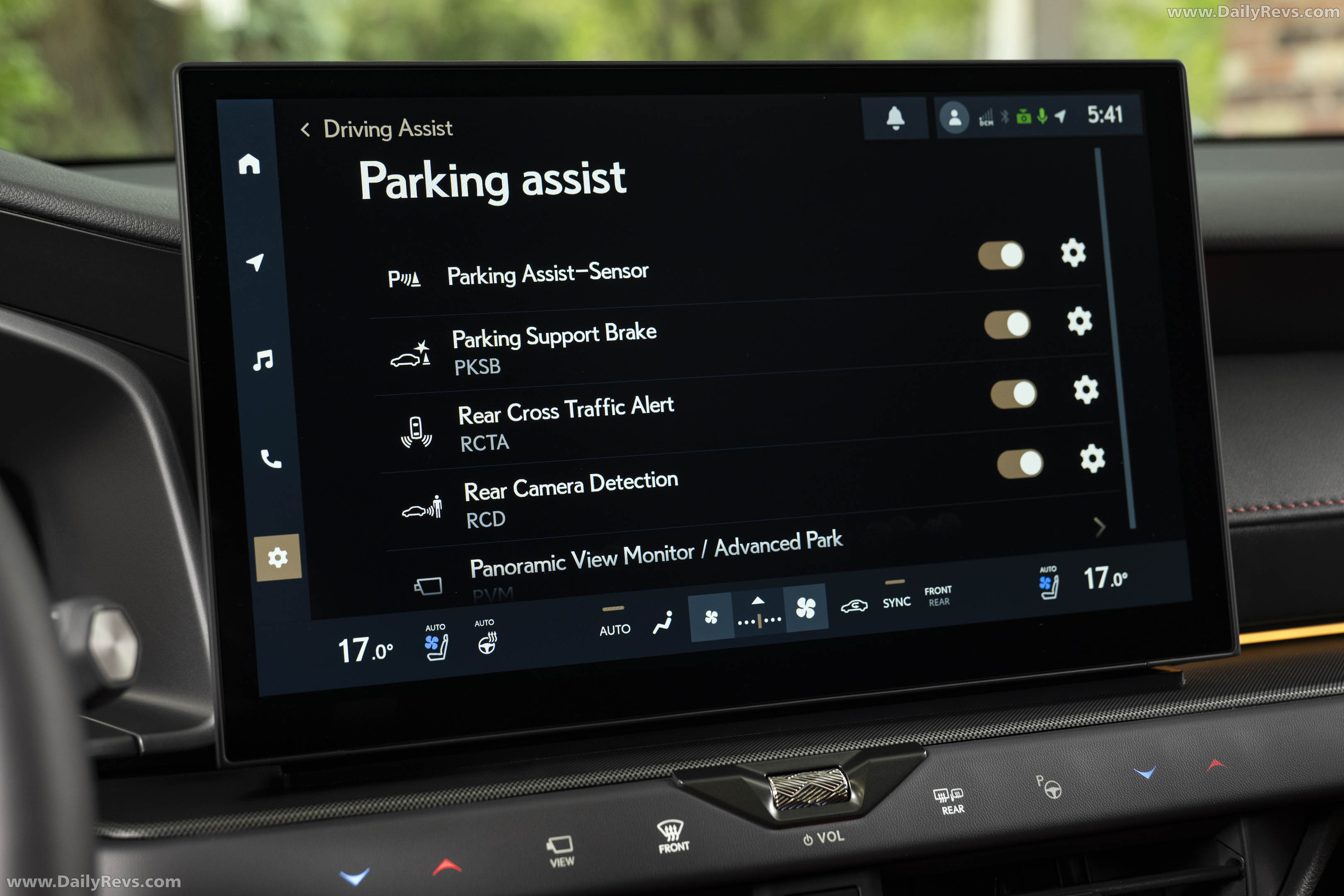 2027 Lexus NX 350h F Sport Interior