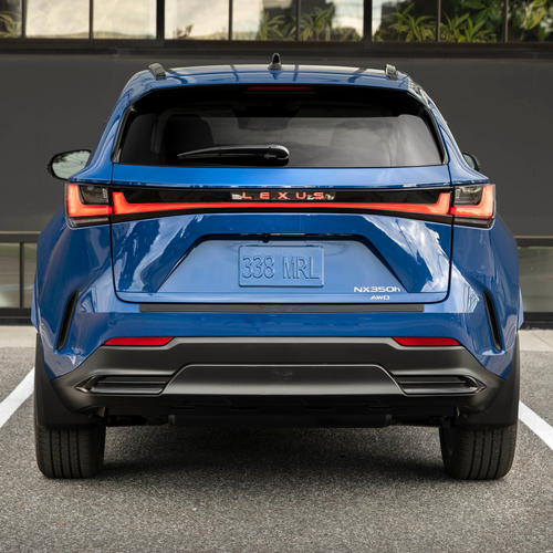 2027 Lexus NX 350h HEV Rear View