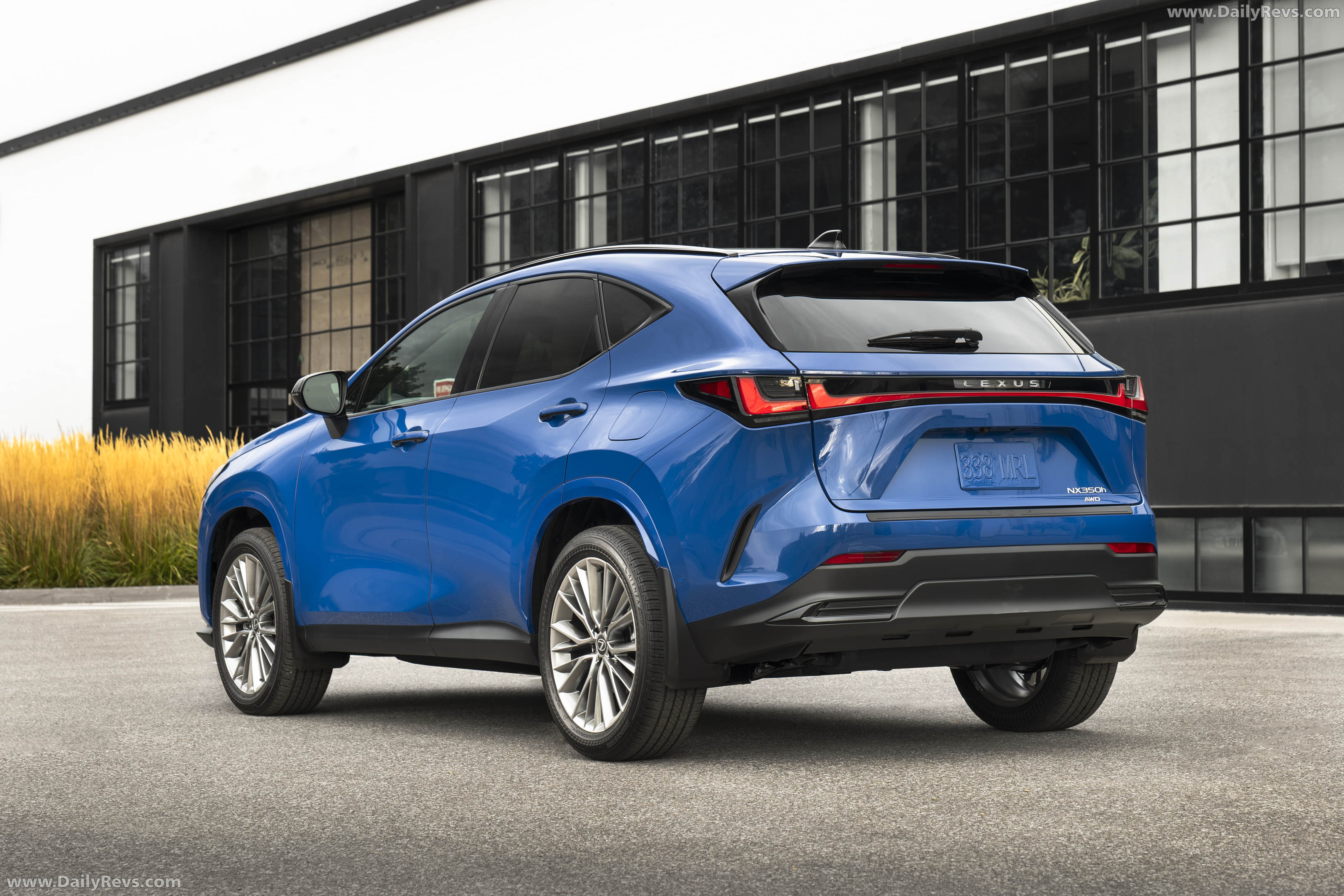 2027 Lexus NX 350h HEV Rear View
