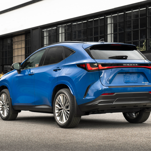 2027 Lexus NX 350h HEV Rear View