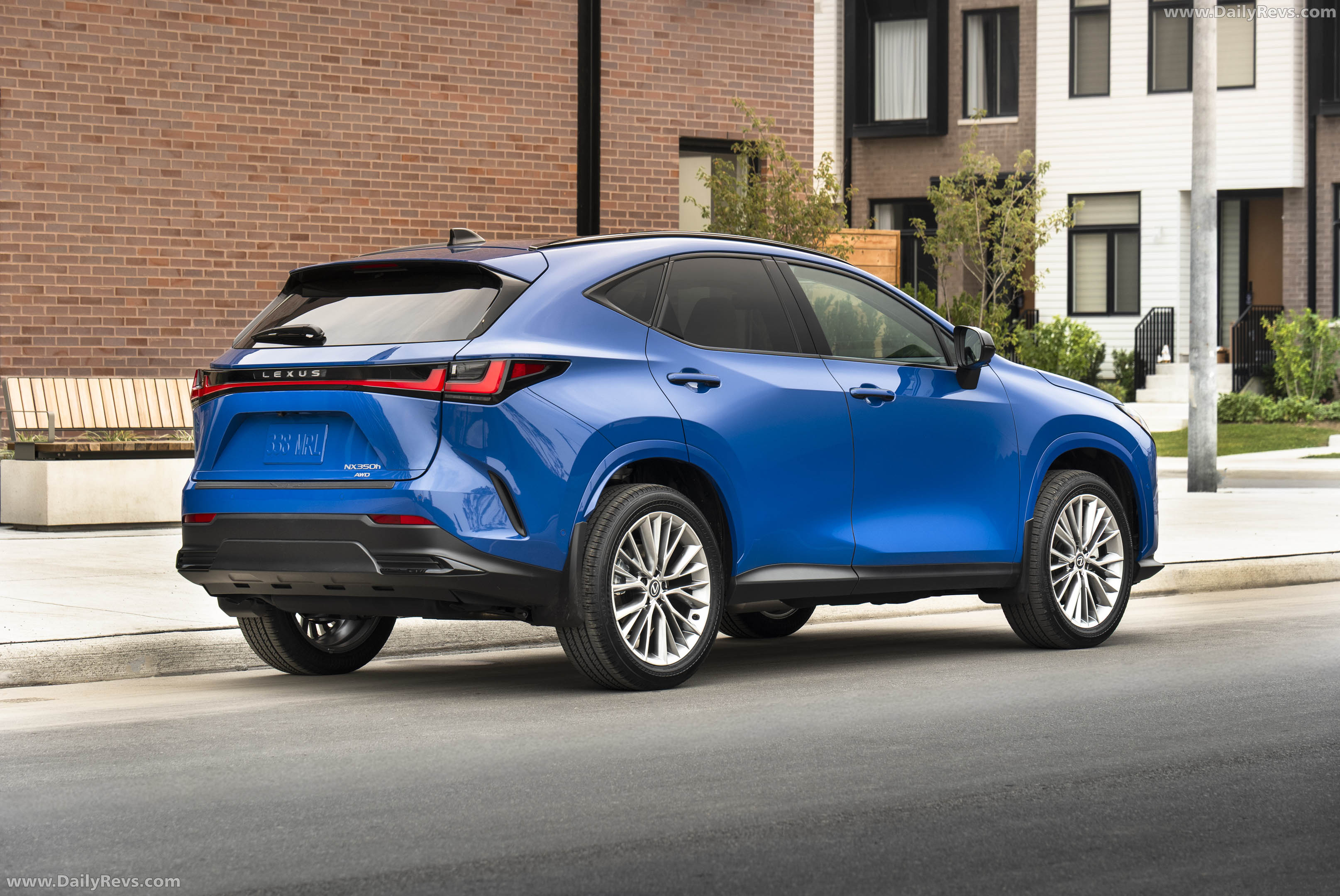 2027 Lexus NX 350h HEV Rear View