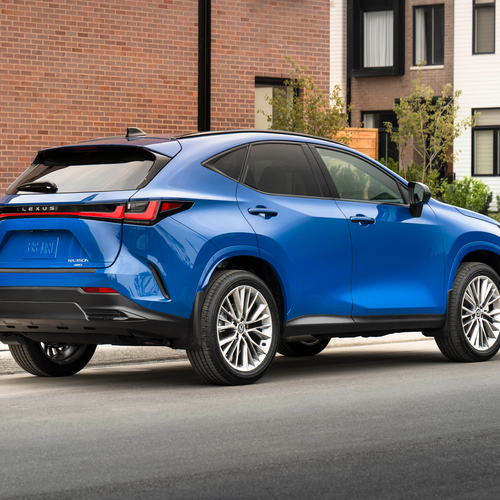 2027 Lexus NX 350h HEV Rear View