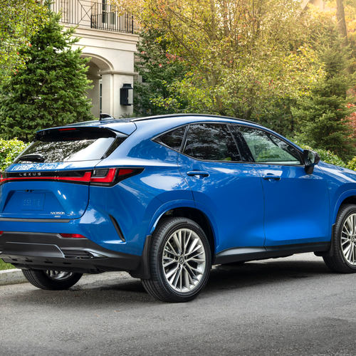 2027 Lexus NX 350h HEV Rear View