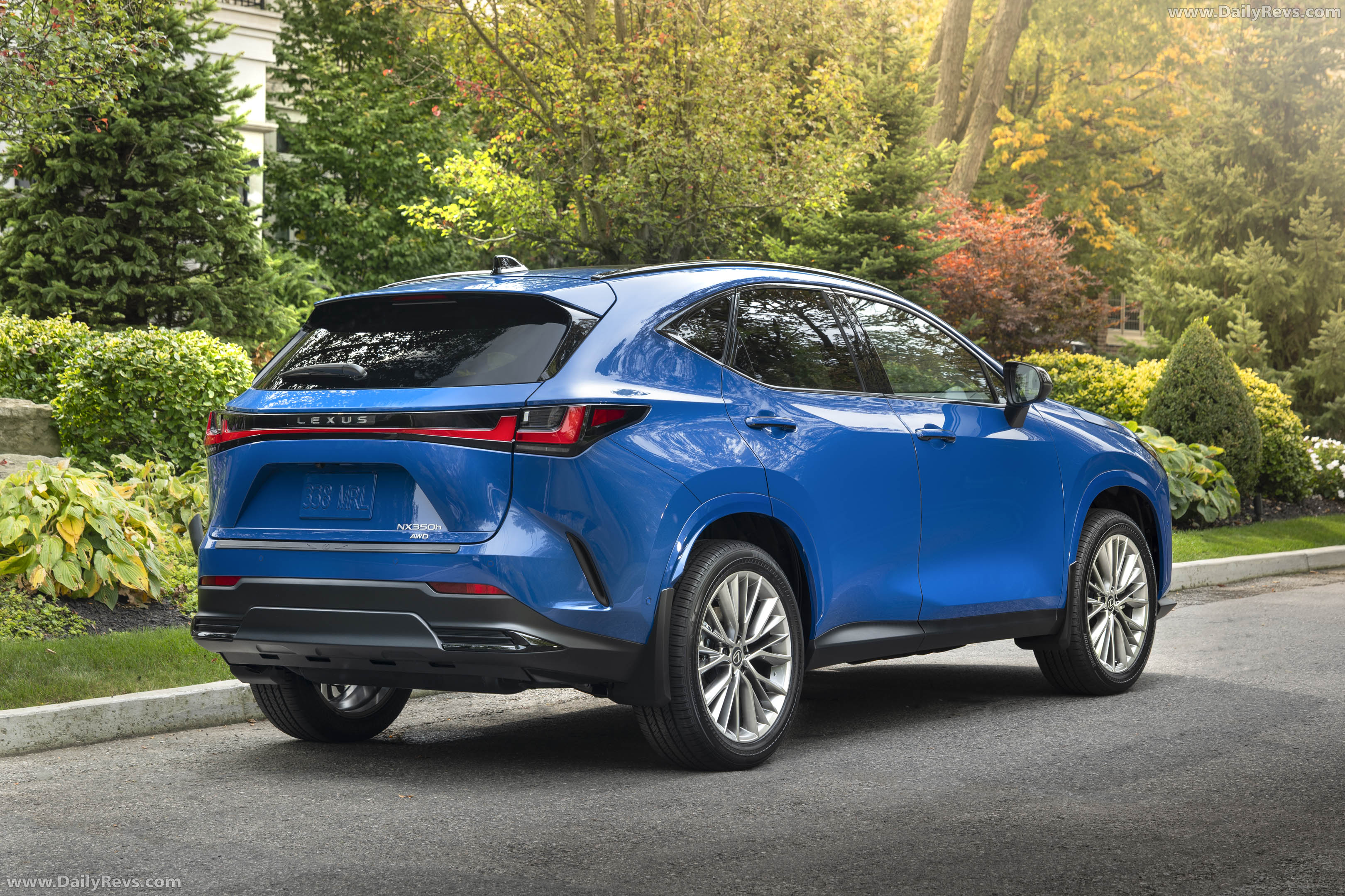 2027 Lexus NX 350h HEV Rear View