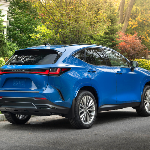 2027 Lexus NX 350h HEV Rear View