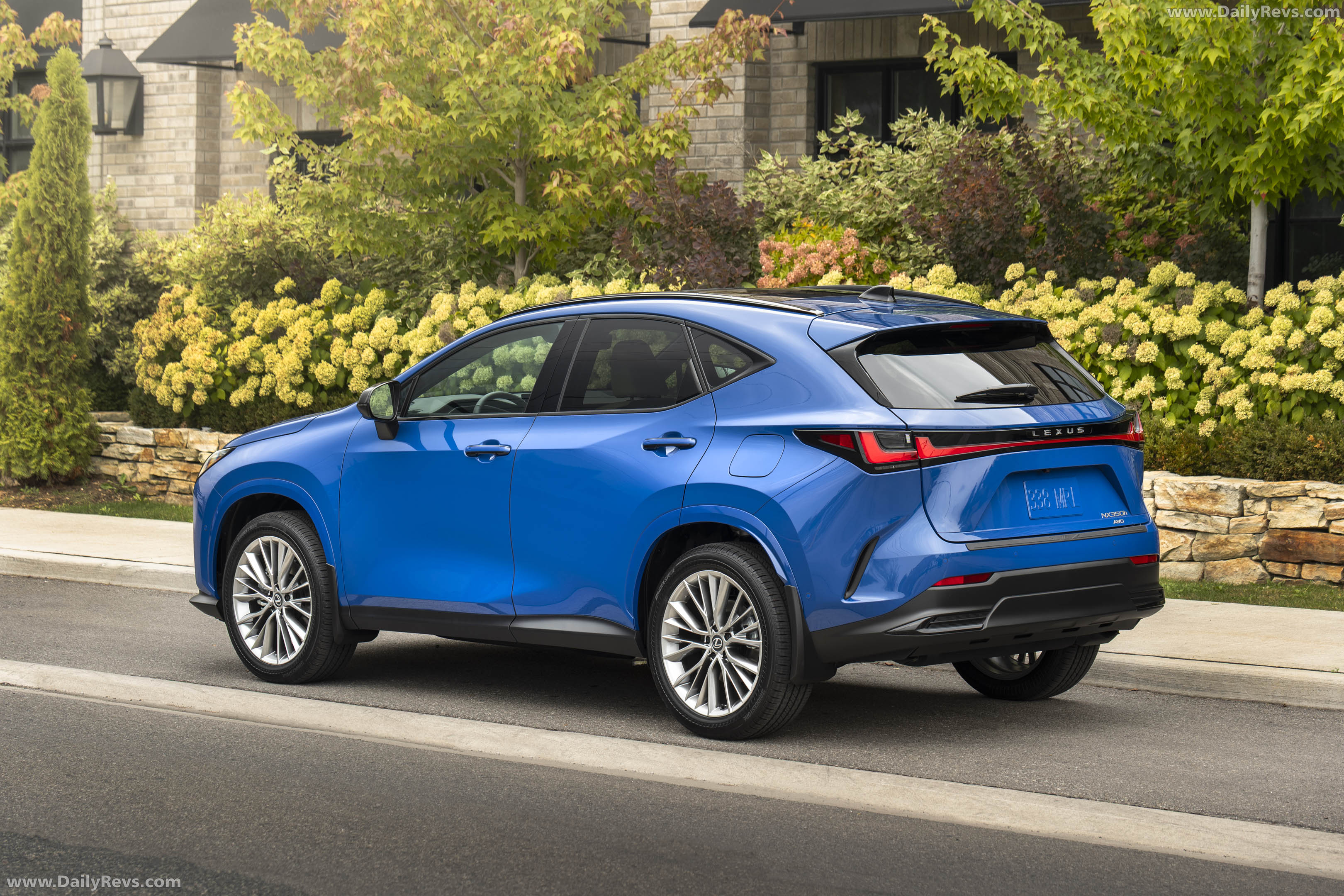 2027 Lexus NX 350h HEV Rear View