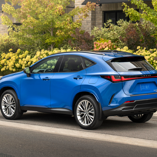 2027 Lexus NX 350h HEV Rear View