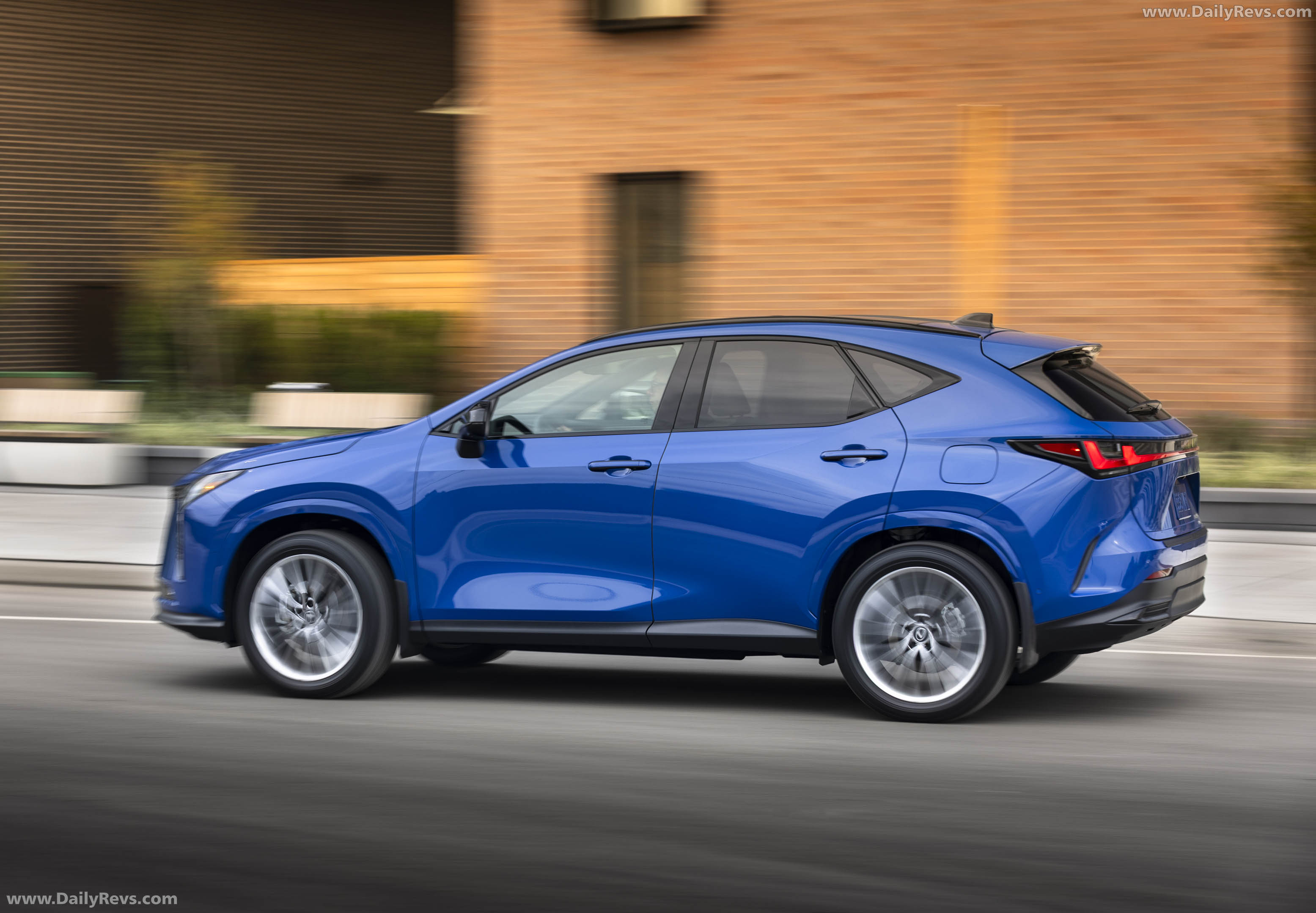 2027 Lexus NX 350h HEV Rear View