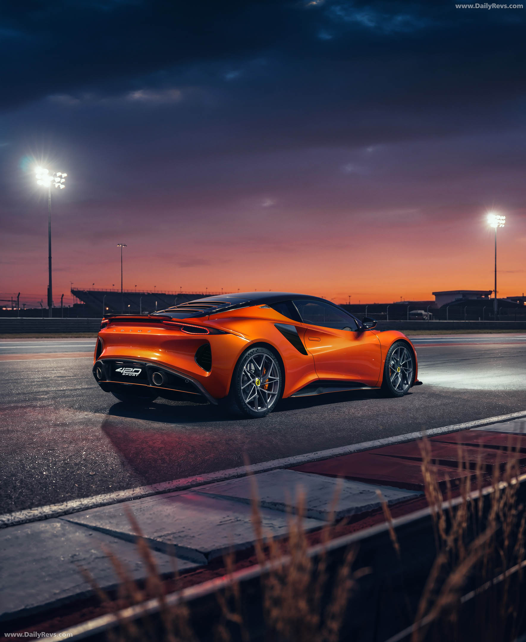 2026 Lotus Emira 420 Sport Rear View
