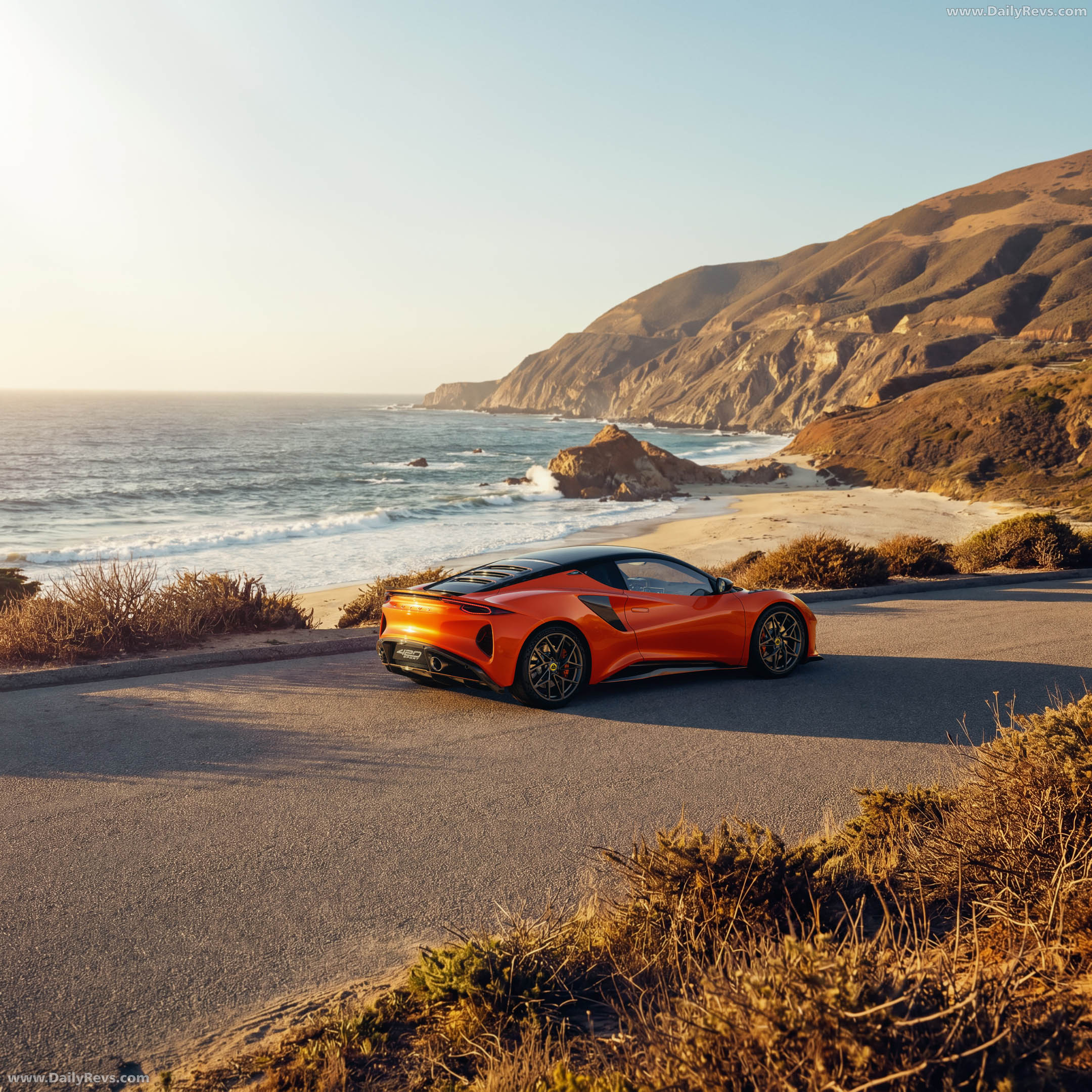 2026 Lotus Emira 420 Sport Rear View