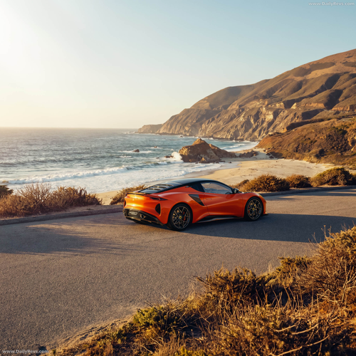 2026 Lotus Emira 420 Sport Rear View