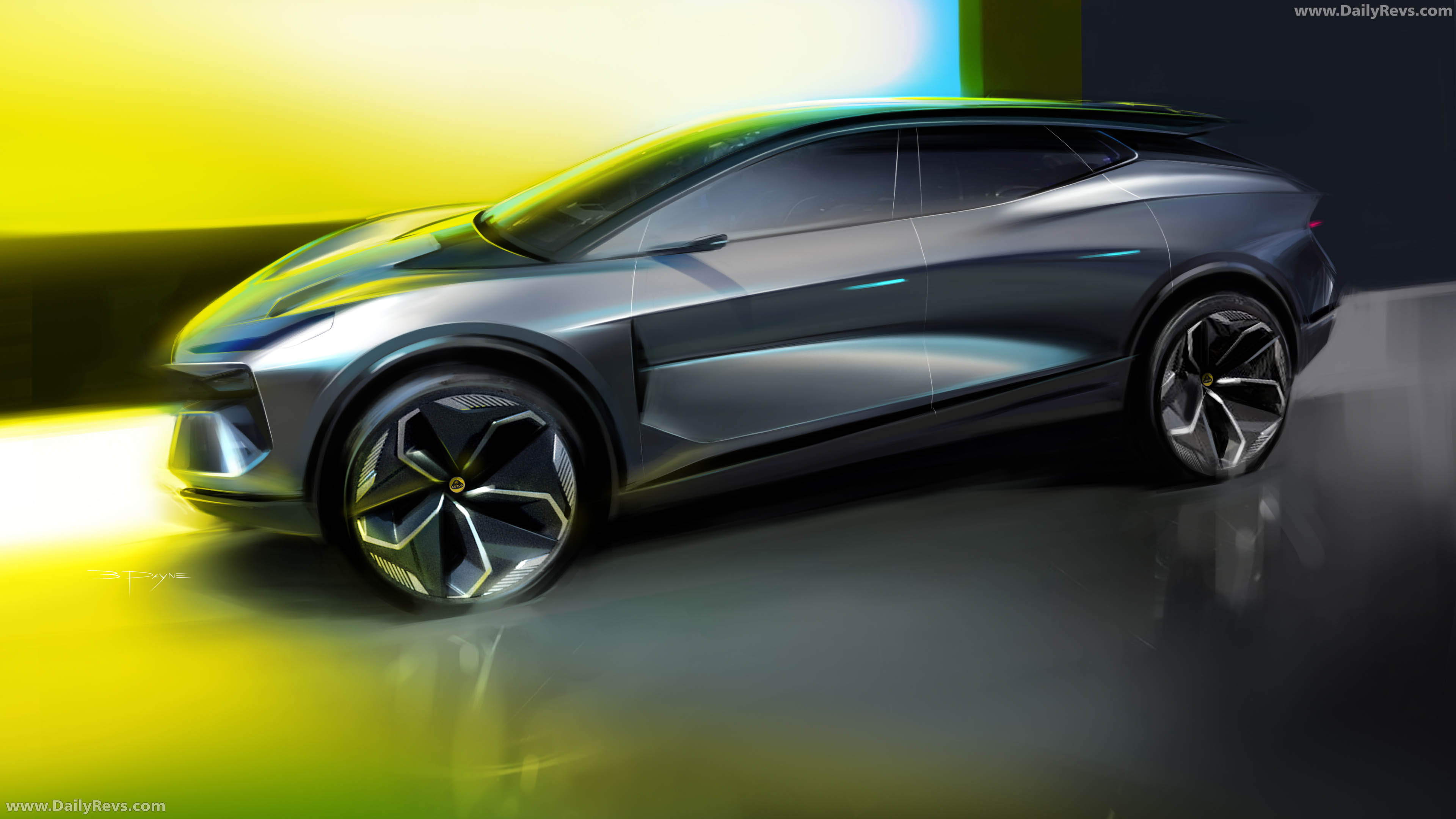 2026 Lotus Eletre 600 Sport SE Sketches