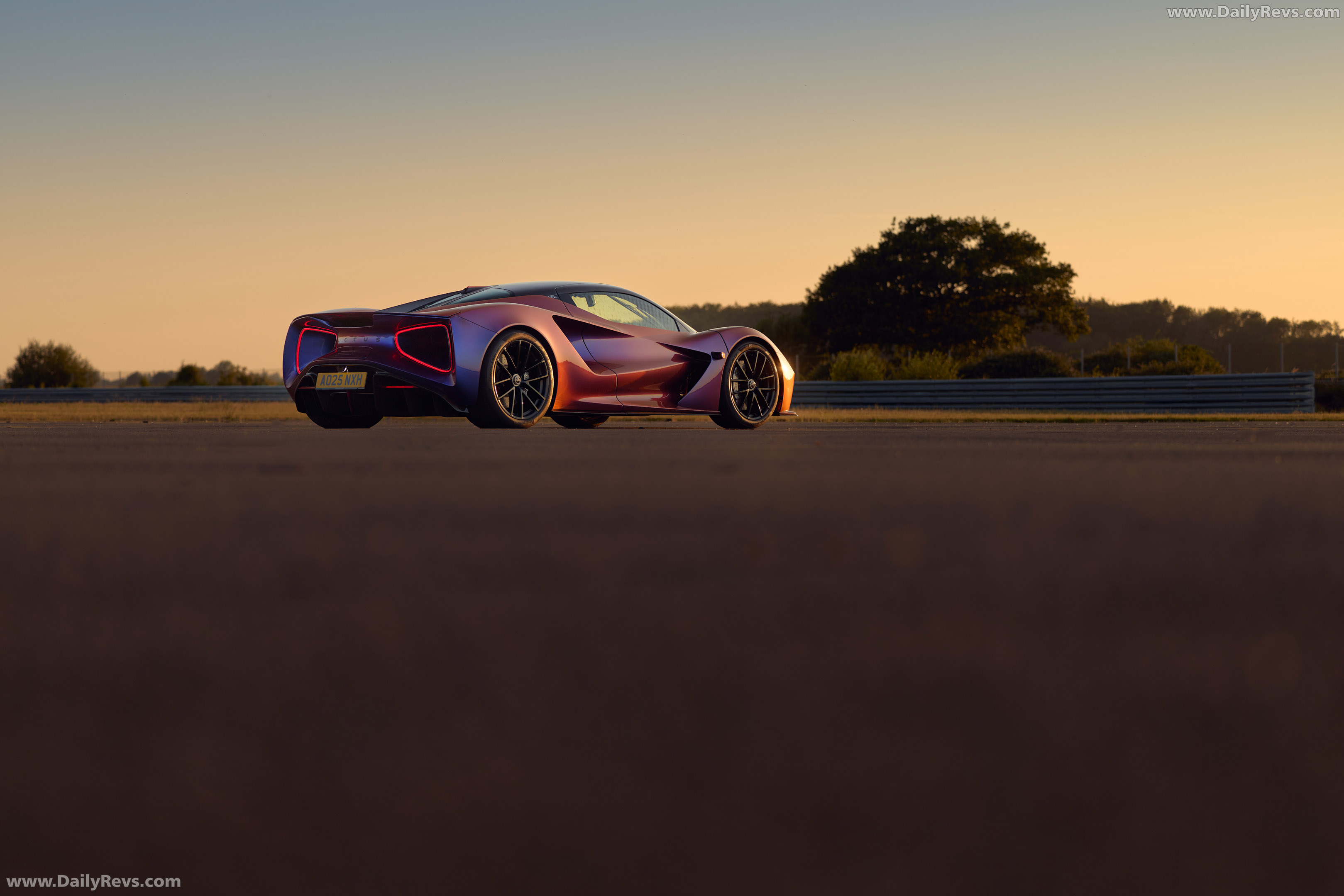 2025 Lotus Evija Rear View
