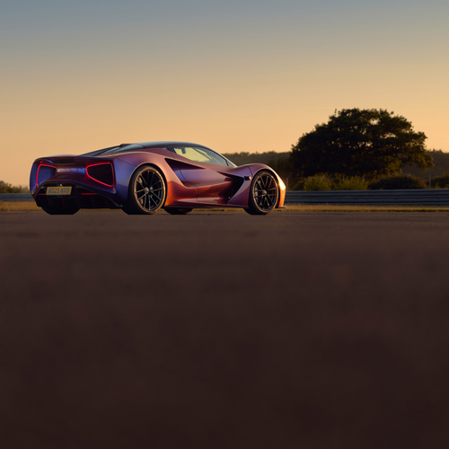 2025 Lotus Evija Rear View