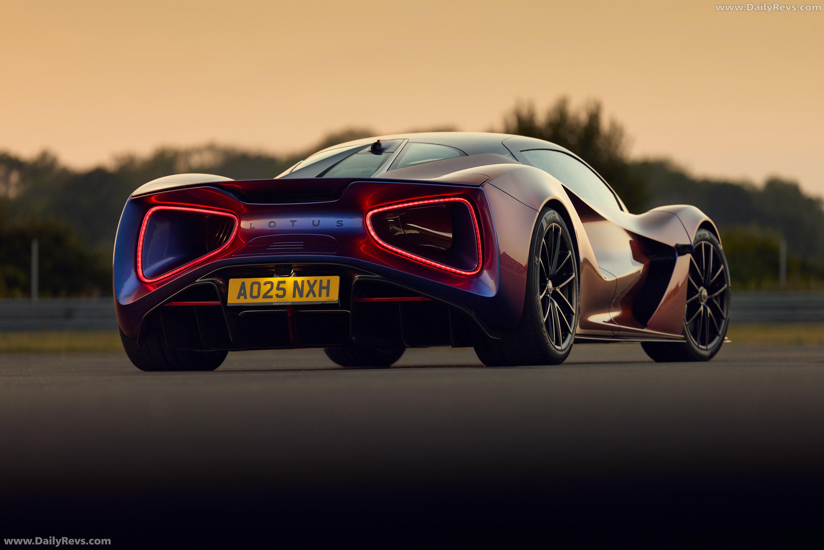 2025 Lotus Evija Rear View