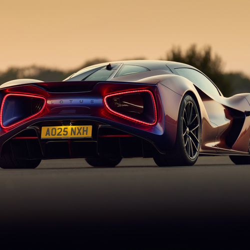 2025 Lotus Evija Rear View