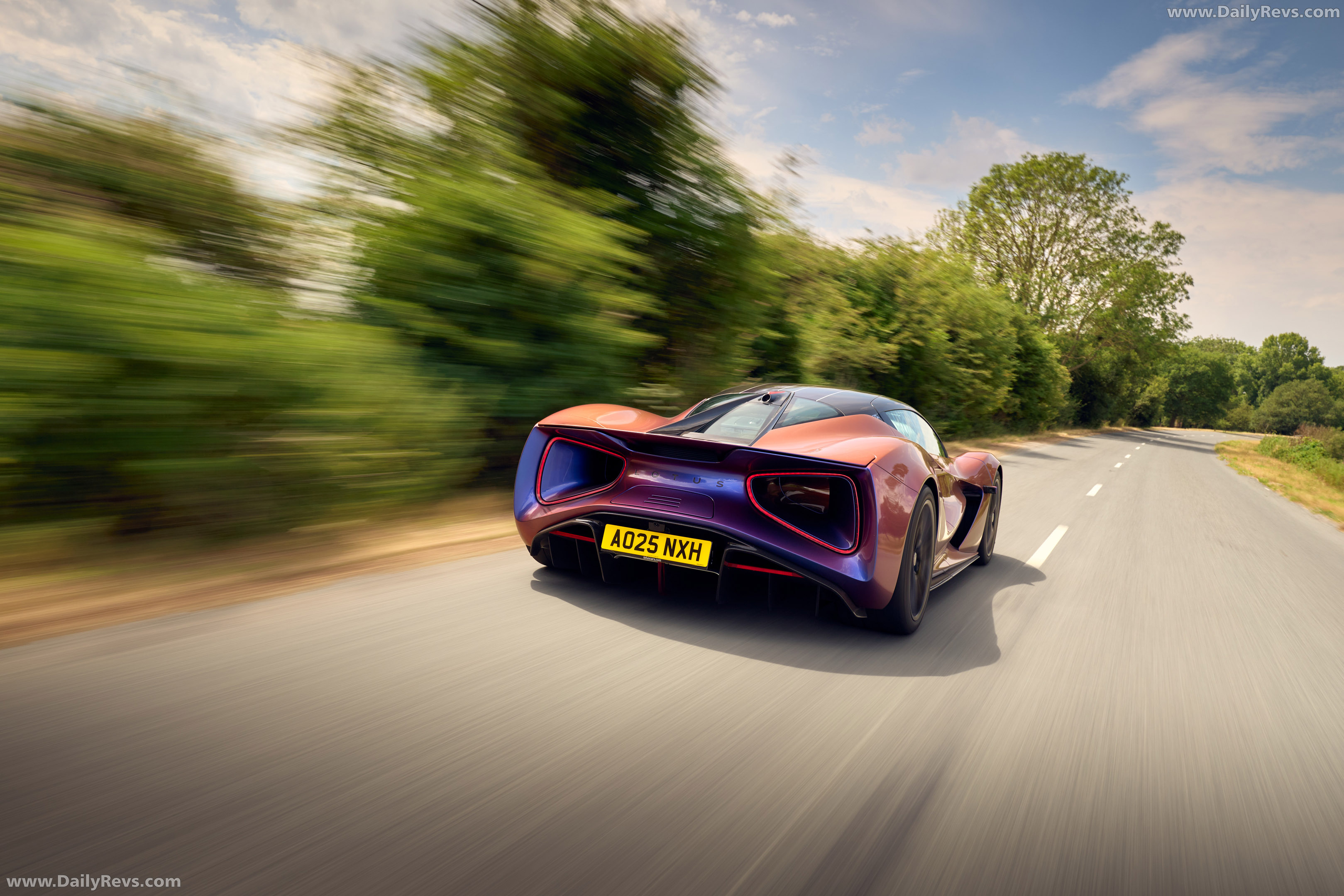 2025 Lotus Evija Rear View