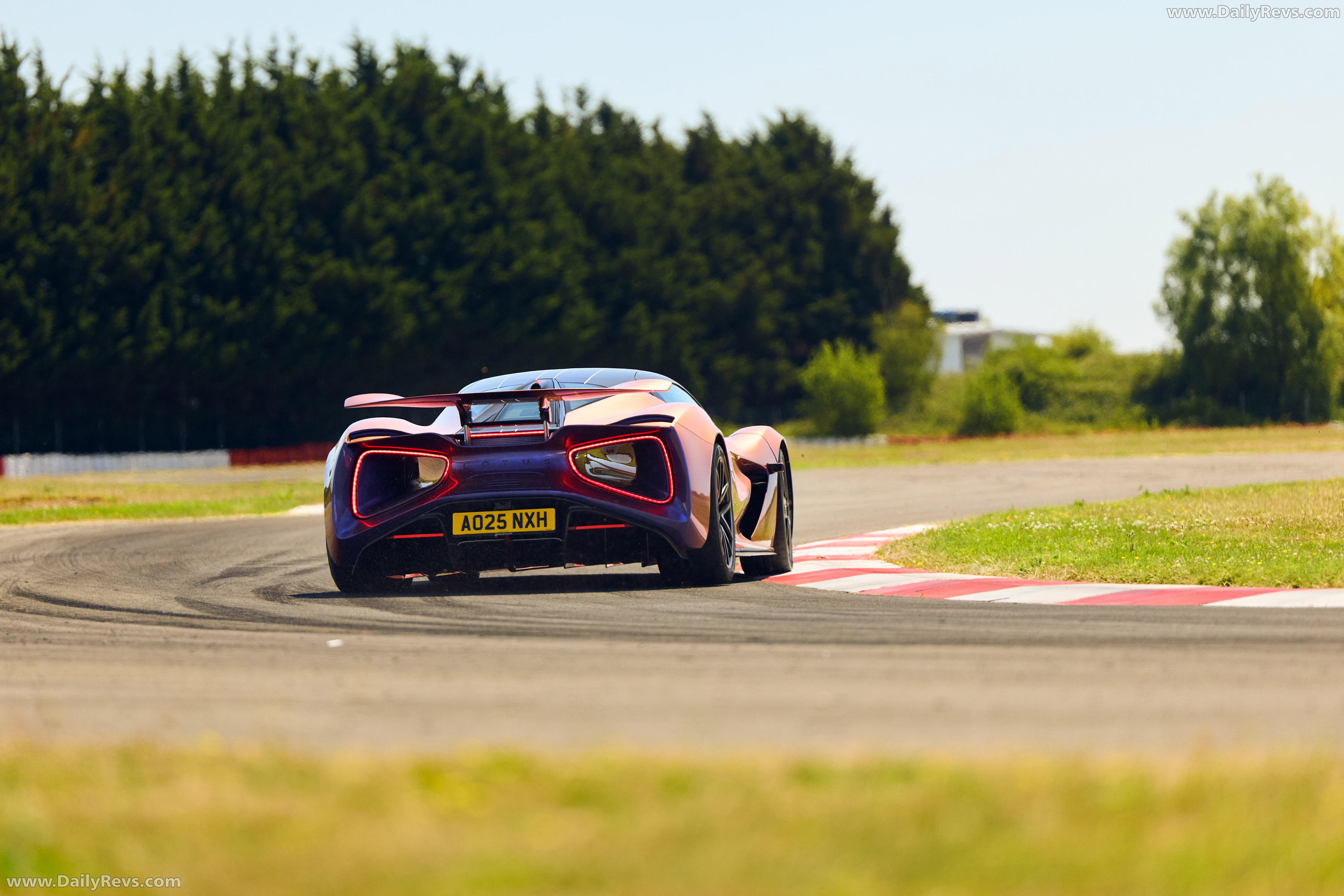 2025 Lotus Evija Rear View