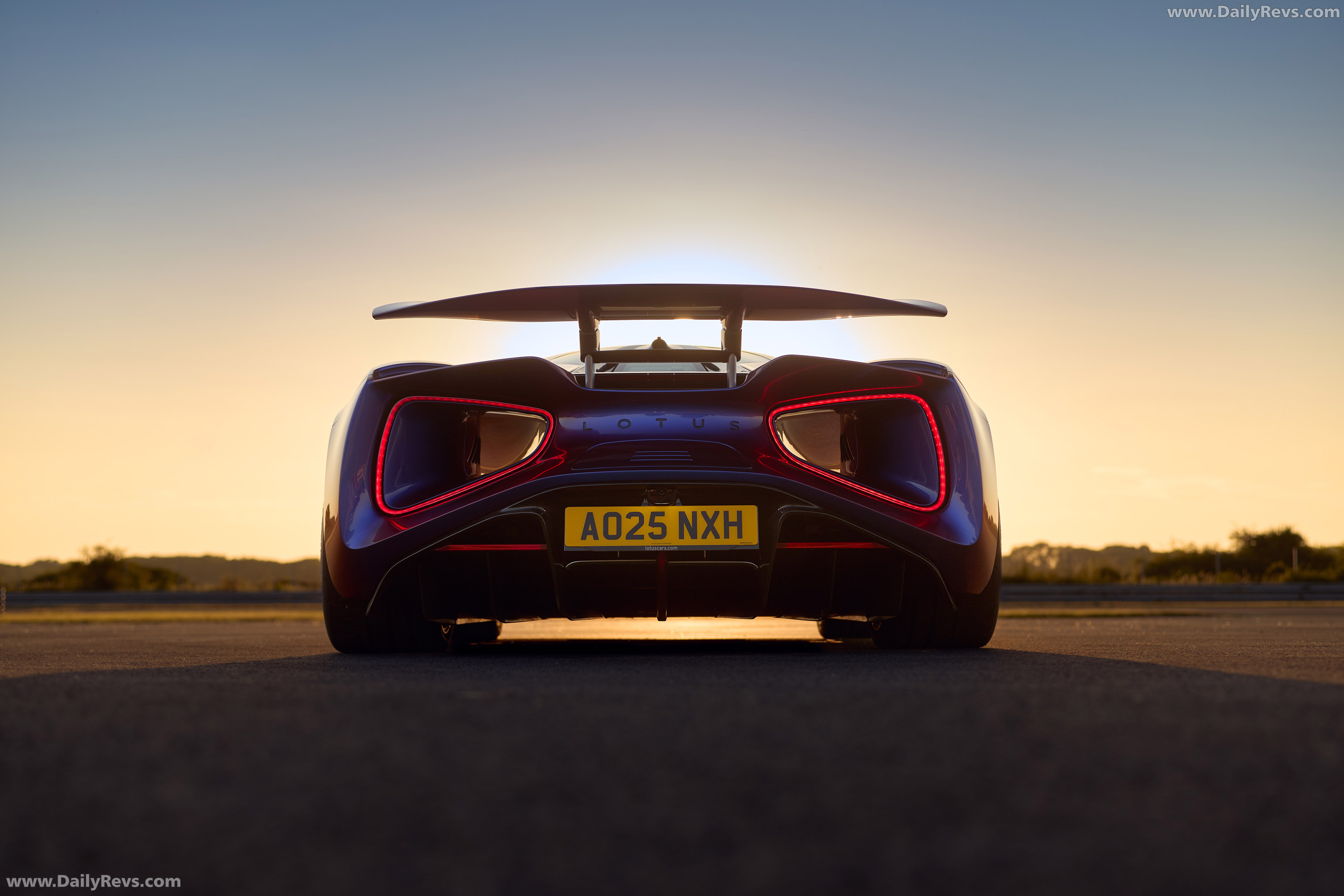 2025 Lotus Evija Rear View