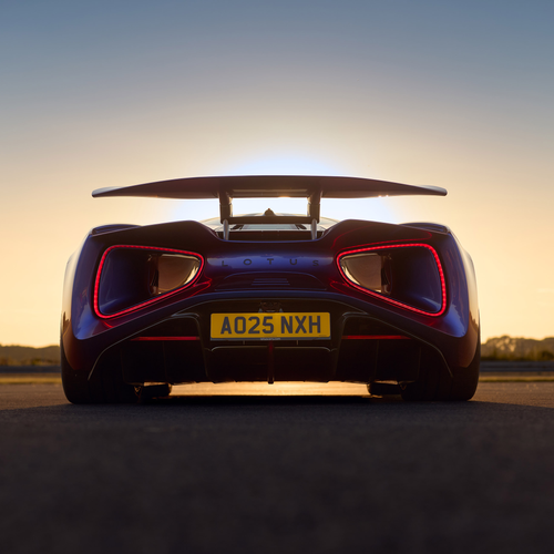 2025 Lotus Evija Rear View