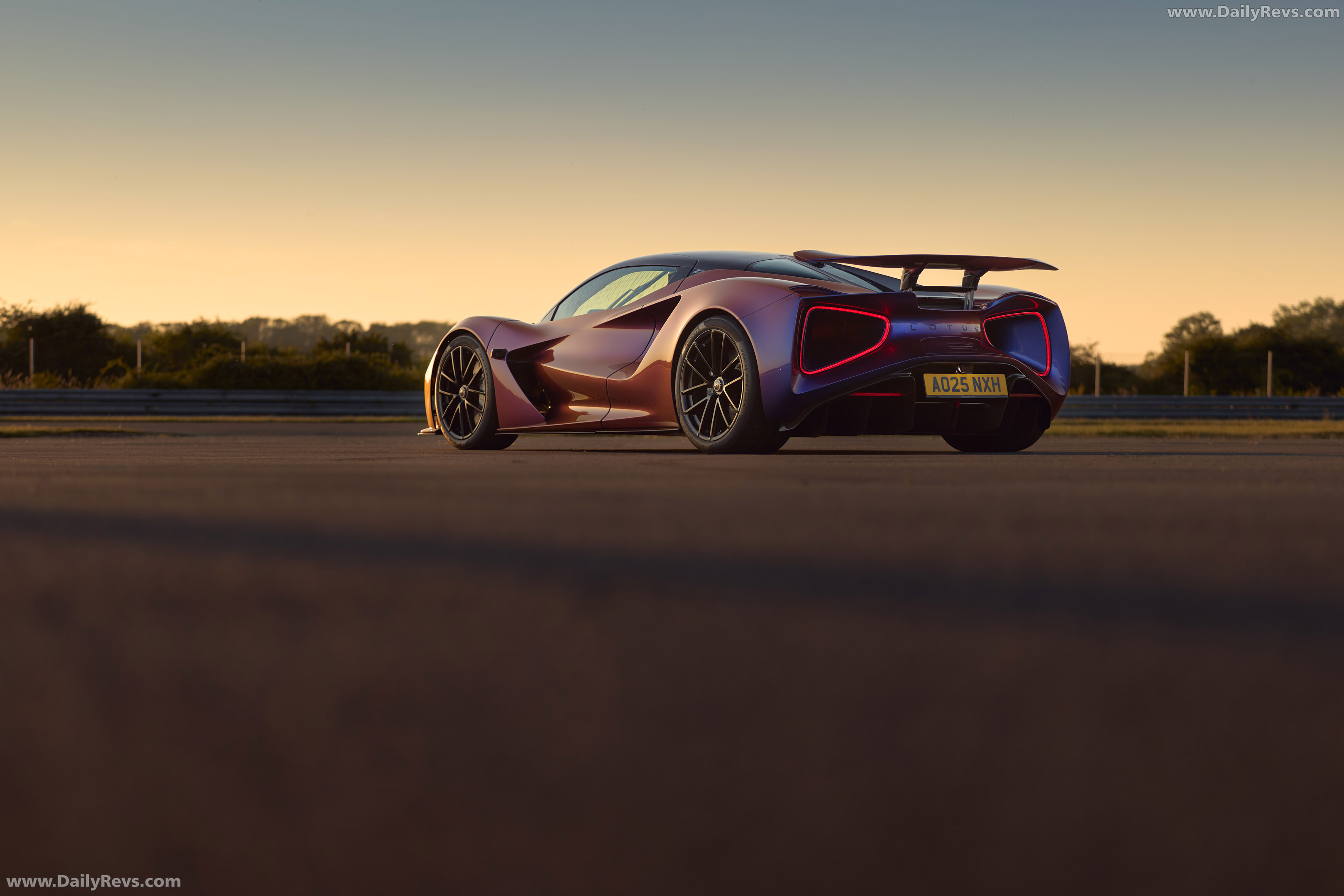 2025 Lotus Evija Rear View