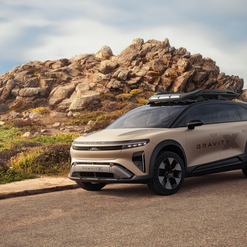 2025 Lucid Gravity X Concept Front View