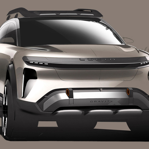 2025 Lucid Gravity X Concept Sketches
